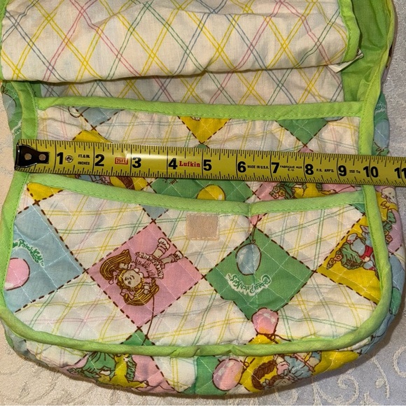 Vintage 1983 Cabbage Patch Kids Diaper Bag Sippy Cup Fork And Spoon - Picture 13 of 15